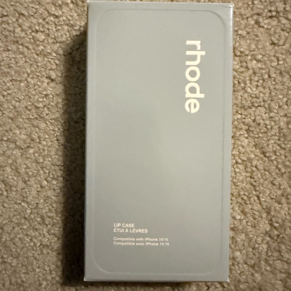 RHODE Gray Lip Case for iPhone 14/15